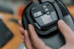 BakkerElkhuizen HandshoeMouse Shift Bluetooth Maus Büro Beidhändig Optisch 1000 DPI