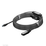 CLUB3D CAC-1406 USB Kabel USB 3.2 Gen 1 (3.1 Gen 1) 15 m USB A 5 Gbit/s Schwarz