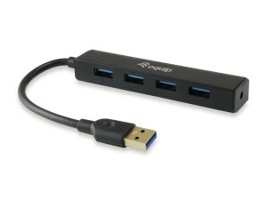 Equip 128953 Schnittstellen-Hub USB 3.2 Gen 1 (3.1 Gen 1) Type-A 5000 Mbit/s Schwarz