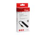 Equip 128953 Schnittstellen-Hub USB 3.2 Gen 1 (3.1 Gen 1) Type-A 5000 Mbit/s Schwarz