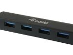 Equip 128953 Schnittstellen-Hub USB 3.2 Gen 1 (3.1 Gen 1) Type-A 5000 Mbit/s Schwarz