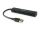 Equip 128953 Schnittstellen-Hub USB 3.2 Gen 1 (3.1 Gen 1) Type-A 5000 Mbit/s Schwarz
