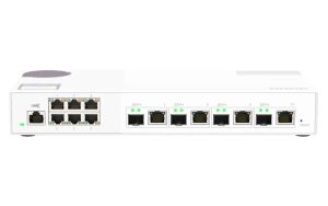QNAP QSW-M2106-4C Netzwerk-Switch Managed L2 2.5G Ethernet (100/1000/2500) Weiß
