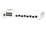 QNAP QSW-M2106-4C Netzwerk-Switch Managed L2 2.5G Ethernet (100/1000/2500) Weiß