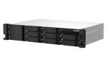 QNAP TS-873AeU-RP NAS Rack (2U) Ryzen Embedded V1500B 4 GB DDR4 0 TB QuTS hero Schwarz