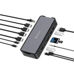 Verbatim CDS-15 Kabelgebunden USB 3.2 Gen 1 (3.1 Gen 1) Type-C Schwarz, Grau