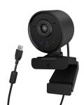 ICY BOX IB-CAM502-HD, FHD Webcam, 1080P, eingebautes Mikrophone, Fernbedienung
