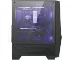 MSI MAG Forge 100M Midi Tower Schwarz, Transparent