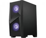 MSI MAG Forge 100M Midi Tower Schwarz, Transparent