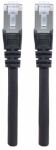 Intellinet Netzwerkkabel mit Cat6a-Stecker und Cat7-Rohkabel, S/FTP, 100% Kupfer, LS0H, 20 m, schwarz