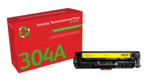 Everyday™ Gelb wiederaufbereiteter Toner von Xerox, kompatibel mit HP 304A (CC532A), Standardkapazität