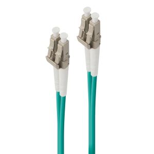 ALOGIC LCLC-02-OM4 InfiniBand/Glasfaserkabel 2 m LC Türkis
