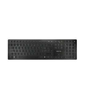 CHERRY KW 9100 SLIM Tastatur Universal RF Wireless + Bluetooth QWERTZ Schweiz Schwarz