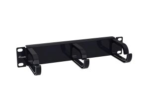 Equip 10" Kabelmanagement-Panel, 1HE, Schwarz