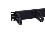 Equip 10" Kabelmanagement-Panel, 1HE, Schwarz