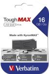 Verbatim ToughMAX - USB-Stick 16 GB - Schwarz