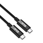 CLUB3D CAC-1579 USB Kabel USB4 Gen 3x2 3 m USB C 40 Gbit/s 240 W Schwarz