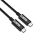 CLUB3D CAC-1579 USB Kabel USB4 Gen 3x2 3 m USB C 40 Gbit/s 240 W Schwarz