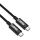 CLUB3D CAC-1579 USB Kabel USB4 Gen 3x2 3 m USB C 40 Gbit/s 240 W Schwarz