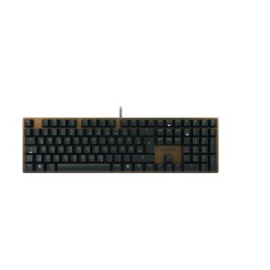 CHERRY KC 200 MX Tastatur Universal USB QWERTZ Deutsch Schwarz, Bronze