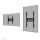 Neomounts WL30S-950BL19 Schwerlast-Wandhalterung 55-115" - fest - abschließbar - Quer- und Hochformat