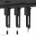 Neomounts WL30S-950BL19 Schwerlast-Wandhalterung 55-115" - fest - abschließbar - Quer- und Hochformat