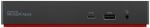 Lenovo ThinkPad Universal Thunderbolt 4 Smart Dock Kabelgebunden Schwarz