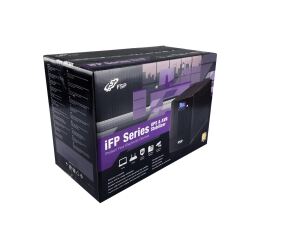 FSP iFP 600 Unterbrechungsfreie Stromversorgung (USV) Line-Interaktiv 0,6 kVA 360 W 2 AC-Ausgänge