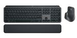 Logitech 920-010926 Tastatur Maus enthalten Büro RF Wireless + Bluetooth QWERTZ Deutsch Graphit