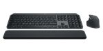 Logitech 920-010926 Tastatur Maus enthalten Büro RF Wireless + Bluetooth QWERTZ Deutsch Graphit