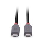 Lindy 36957 USB Kabel USB4 Gen 3x2 1,5 m USB C 40 Gbit/s 240 W Schwarz
