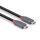Lindy 36957 USB Kabel USB4 Gen 3x2 1,5 m USB C 40 Gbit/s 240 W Schwarz