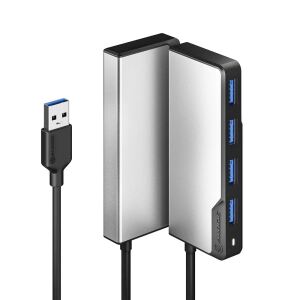 ALOGIC USB-A Fusion SWIFT 4-in-1 USB 3.2 Gen 1 (3.1 Gen 1) Type-A 5000 Mbit/s Grau