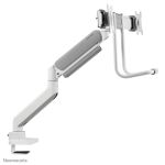 Neomounts DS75-450WH2 Monitorarm 17-32" - Gasfeder - Topfix - 180°-Stopp