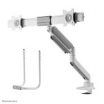 Neomounts DS75-450WH2 Monitorarm 17-32" - Gasfeder - Topfix - 180°-Stopp