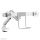 Neomounts DS75-450WH2 Monitorarm 17-32" - Gasfeder - Topfix - 180°-Stopp