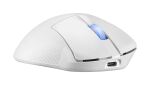 ASUS ROG Keris II Ace Wireless AimPoint White Maus Gaming rechts RF Wireless + Bluetooth + USB Type-A Optisch 42000 DPI