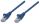 Intellinet Netzwerkkabel, Cat6, U/UTP, CCA, Cat6-kompatibel, RJ45-Stecker/RJ45-Stecker, 0,5 m, blau