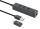 Manhattan 180894 Schnittstellen-Hub USB 3.2 Gen 1 (3.1 Gen 1) Type-A + Type-C 5000 Mbit/s Schwarz