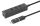 Manhattan 180894 Schnittstellen-Hub USB 3.2 Gen 1 (3.1 Gen 1) Type-A + Type-C 5000 Mbit/s Schwarz
