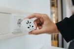 Verbatim WTEU-02 Netzstecker-Adapter Typ F Universal Weiß
