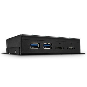 Lindy 43094 Schnittstellen-Hub USB 3.2 Gen 2 (3.1 Gen 2) Type-C 10000 Mbit/s Schwarz