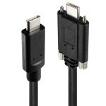 Lindy 43094 Schnittstellen-Hub USB 3.2 Gen 2 (3.1 Gen 2) Type-C 10000 Mbit/s Schwarz