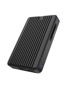 ICY BOX IB-CR601M-C31, M.2 NVMe/SATA SSD Gehäuse mit CFexpress Type-B Kartenleser, Host USB 3.2 Gen 2 Type-C+A 10 Gbit/s