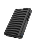ICY BOX IB-CR601M-C31, M.2 NVMe/SATA SSD Gehäuse mit CFexpress Type-B Kartenleser, Host USB 3.2 Gen 2 Type-C+A 10 Gbit/s