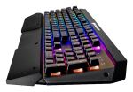COUGAR Gaming Tastatur Attack X3 RGB, Mechanisch, Cherry MX Silber