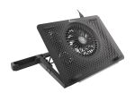 GENESIS Oxid 450 Llaptop-Kühlpad 39,6 cm (15.6") 2400 RPM Schwarz