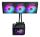 ASUS ROG Ryuo IV SLC 360 ARGB Prozessor All-in-One-Flüssigkeitskühler 12 cm Schwarz