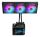 ASUS ROG Ryuo IV SLC 360 ARGB Prozessor All-in-One-Flüssigkeitskühler 12 cm Schwarz