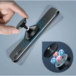 Techly I-SMART-UNI7 Halterung Passive Halterung Handy/Smartphone Schwarz